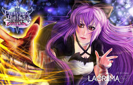 Commercial artwork of Cocoa from Phantom Breaker: Omnia.